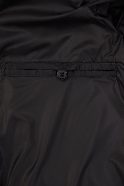 Twn Relaxed Fit Siyah Deri Mont