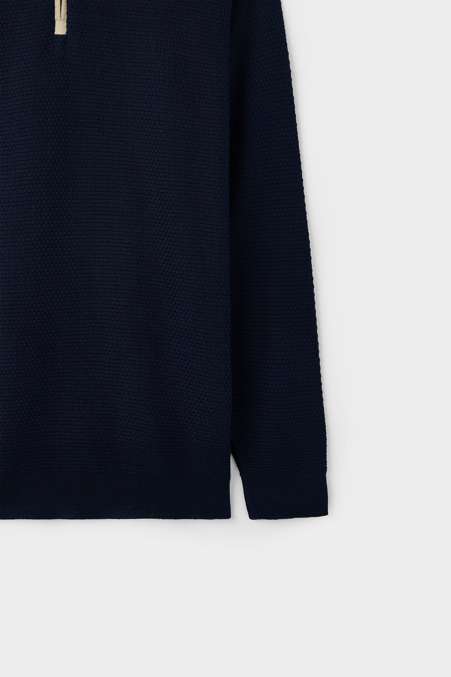 Ds Damat Regular Fit Lacivert Petek Örgü Kazak