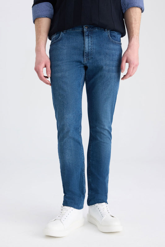 Ds Damat Slim Fit Lacivert Denim Pantolon