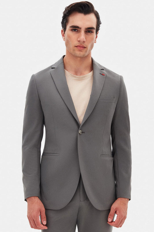 Twn Slim Fit Açık Haki Düz Takim Elbise