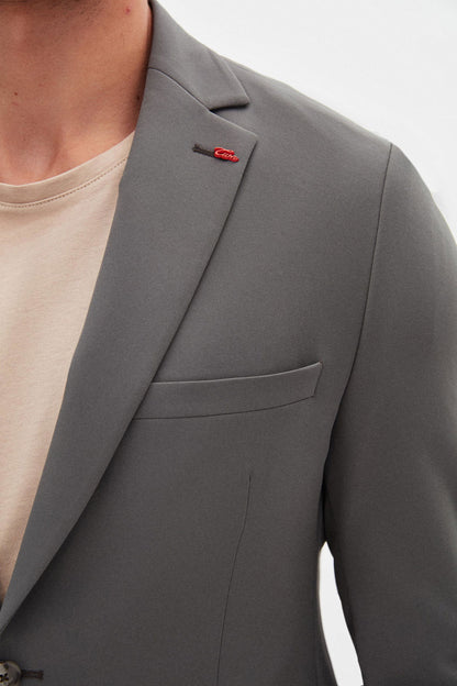 Twn Slim Fit Açık Haki Düz Takim Elbise