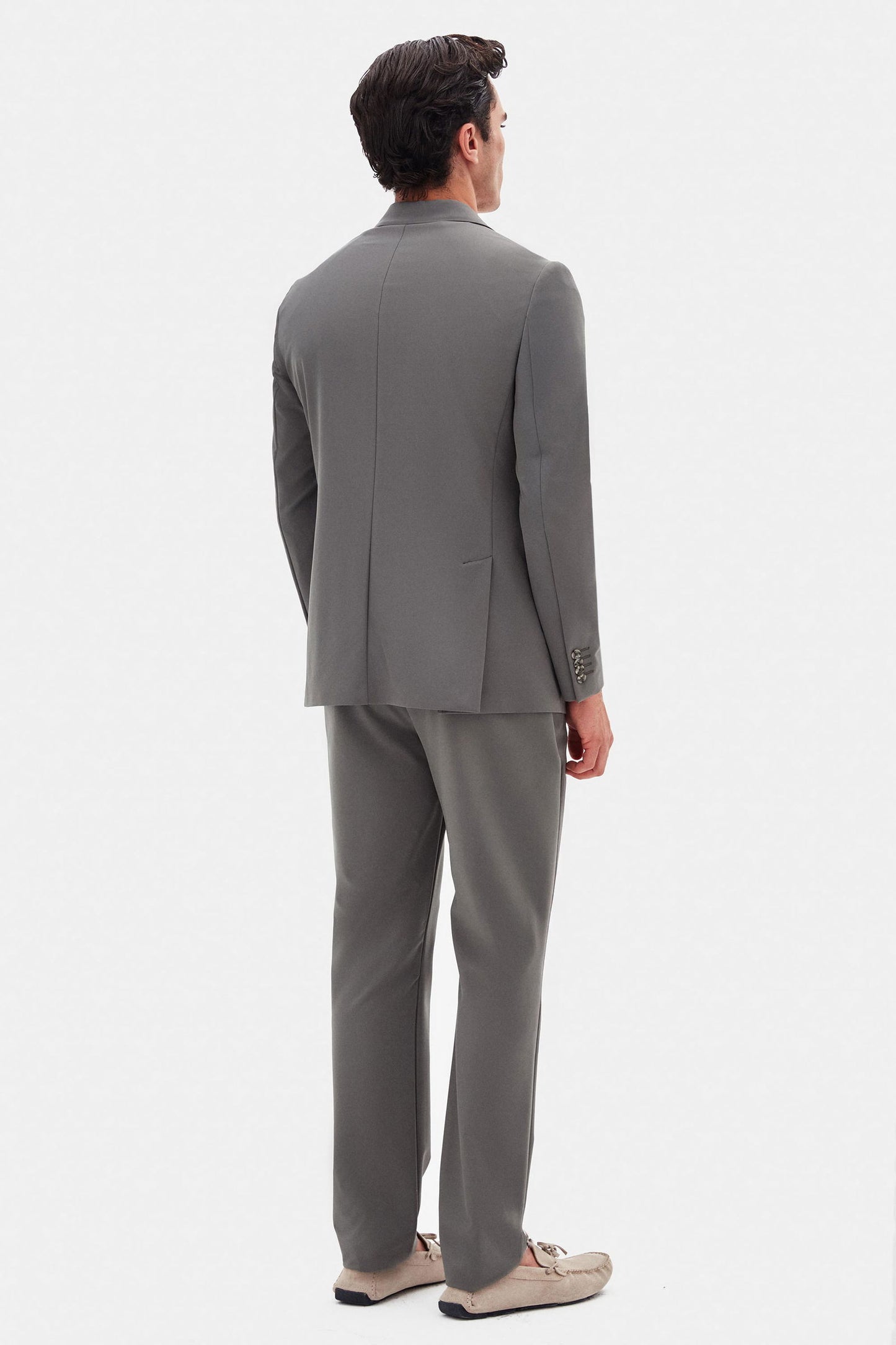 Twn Slim Fit Açık Haki Düz Takim Elbise