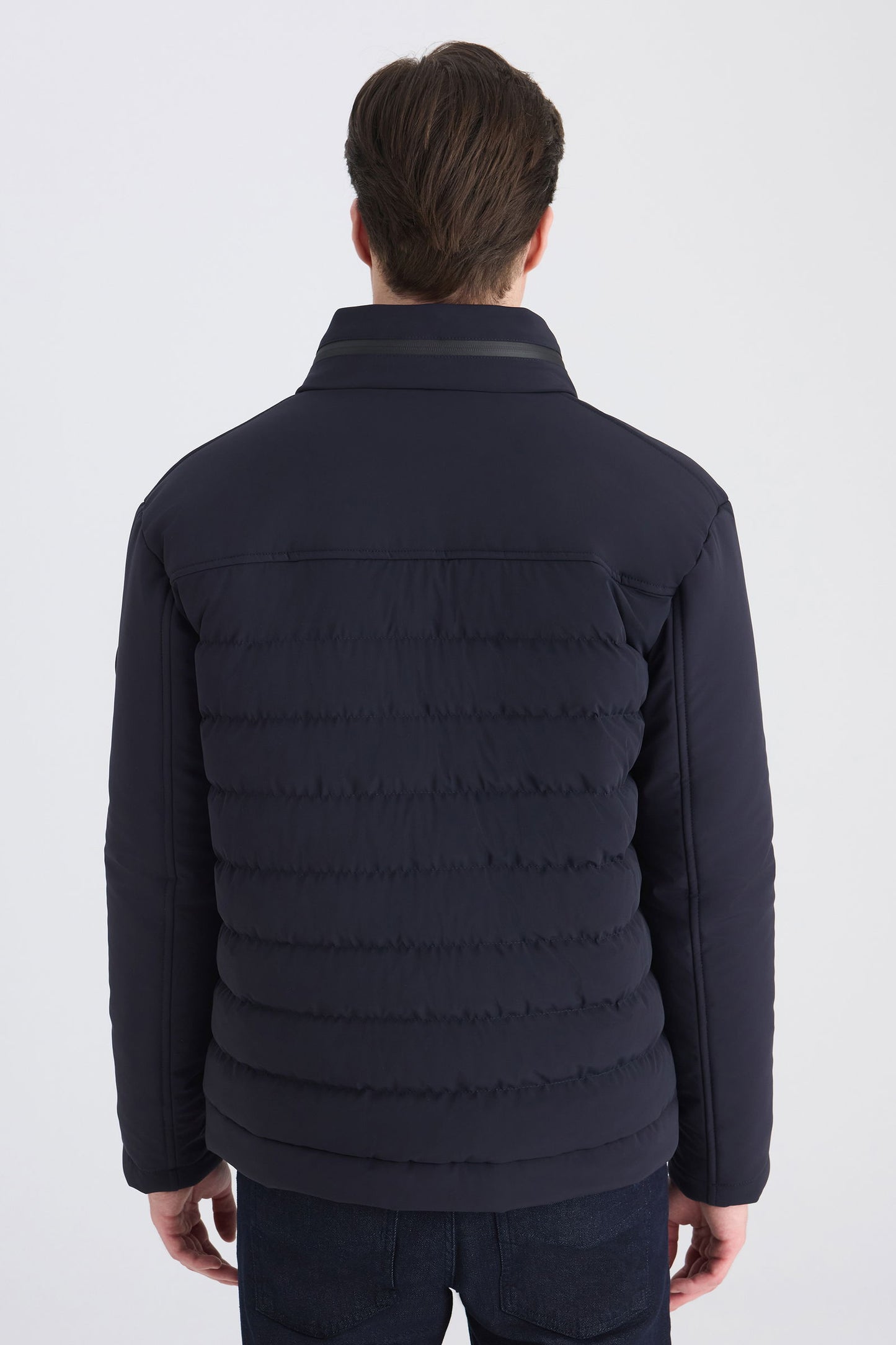 Twn Relaxed Fit Lacivert Düz Mont