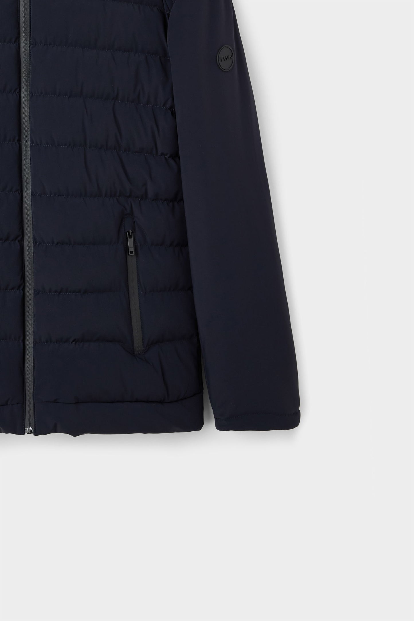 Twn Relaxed Fit Lacivert Düz Mont