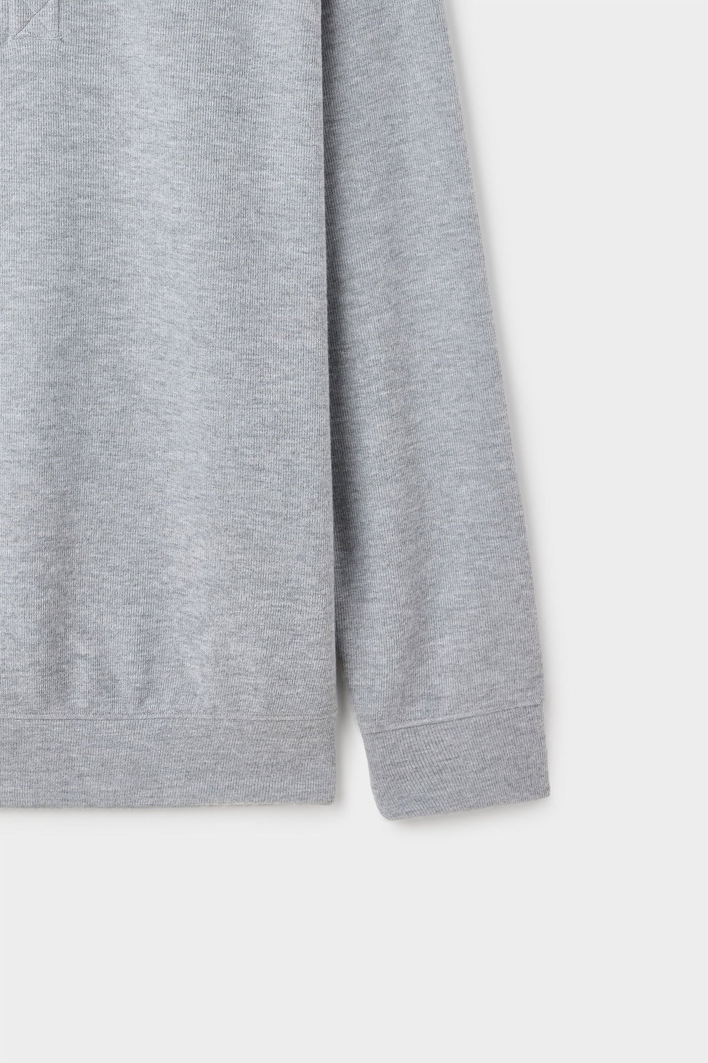 Ds Damat Regular Fit Gri Düz Sweatshirt