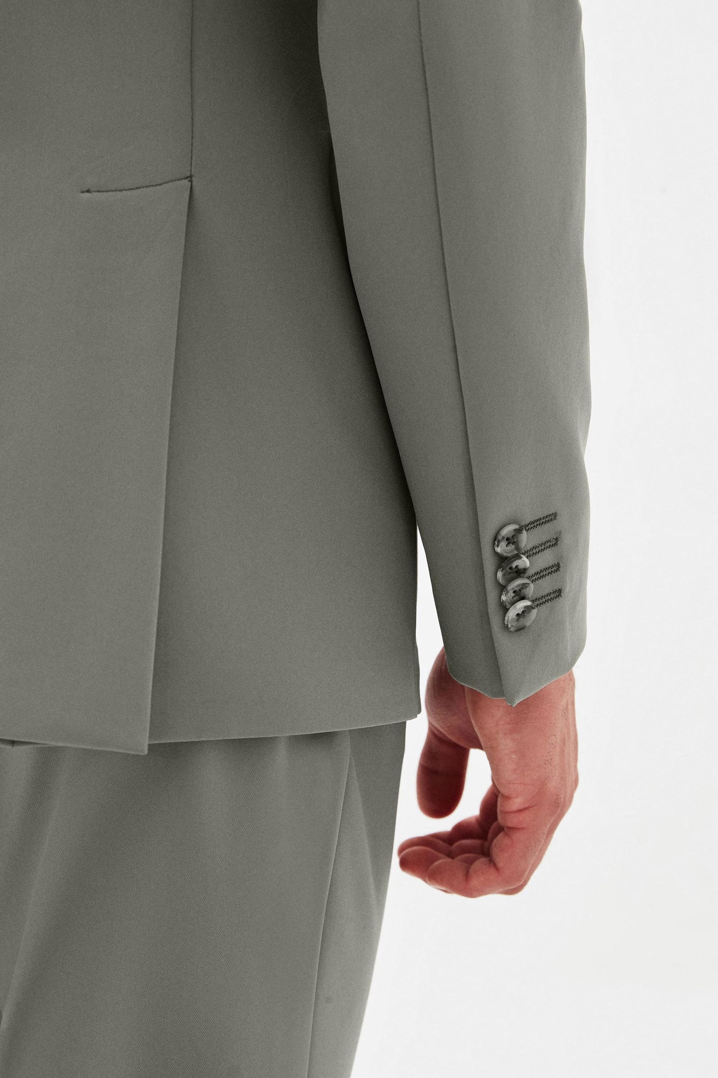 Twn Slim Fit Vizon Düz Takim Elbise