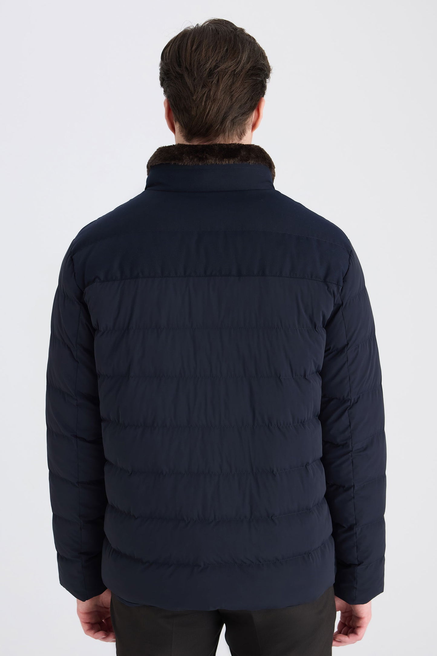 Ds Damat Regular Fit Lacivert Düz Mont