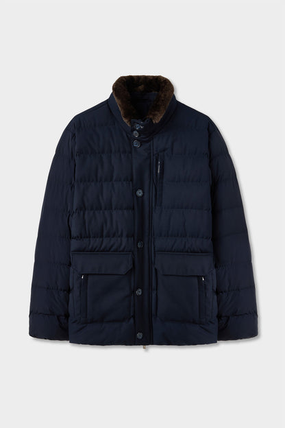 Ds Damat Regular Fit Lacivert Düz Mont