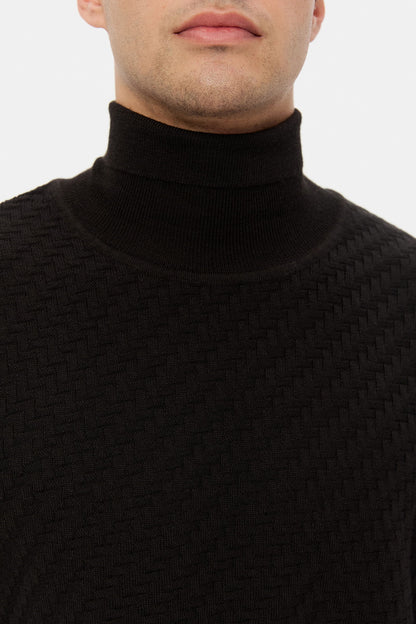 Ds Damat Regular Fit Siyah Kazak
