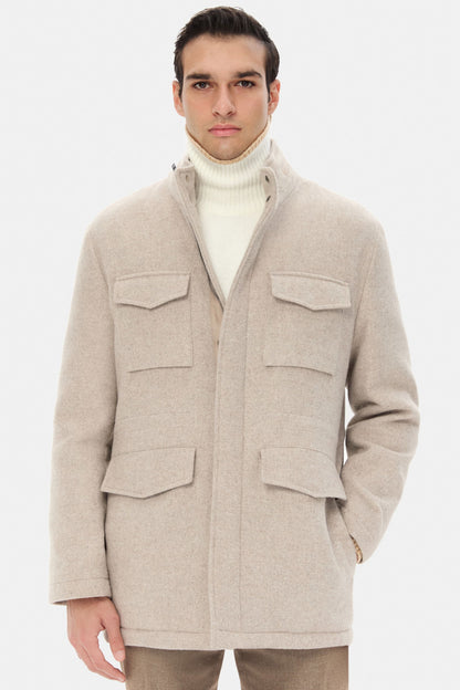 Ds Damat Regular Fit Taş Düz Mont