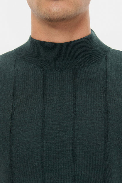 Ds Damat Regular Fit Yeşil Kazak