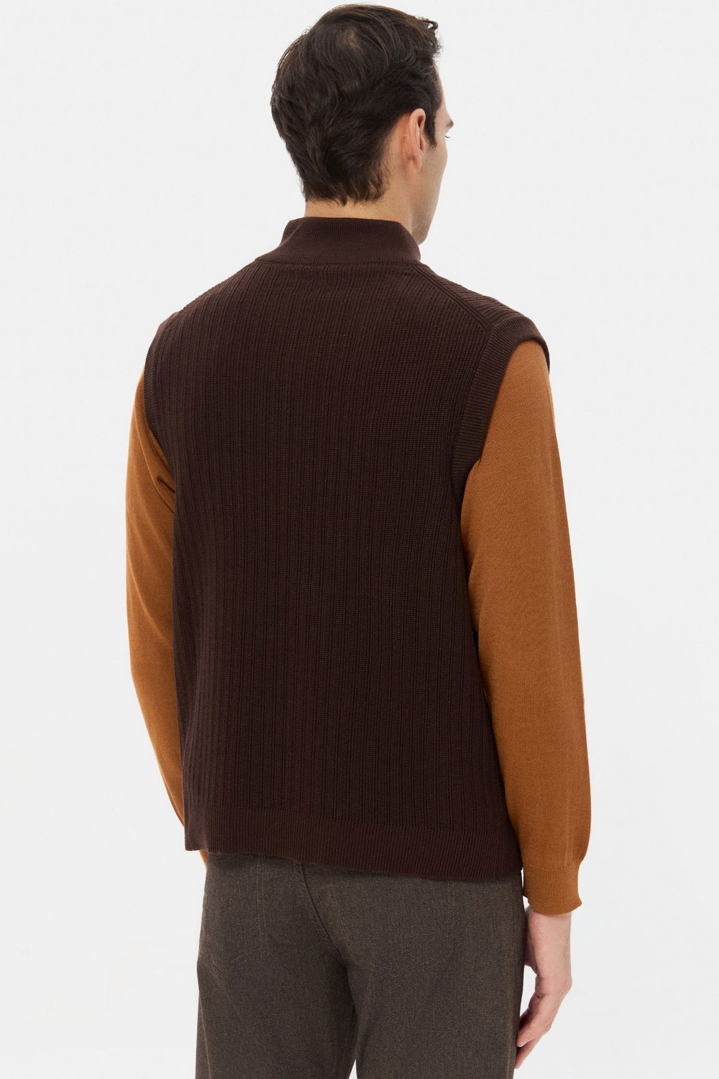 Twn Slim Fit Kahverengi Süveter