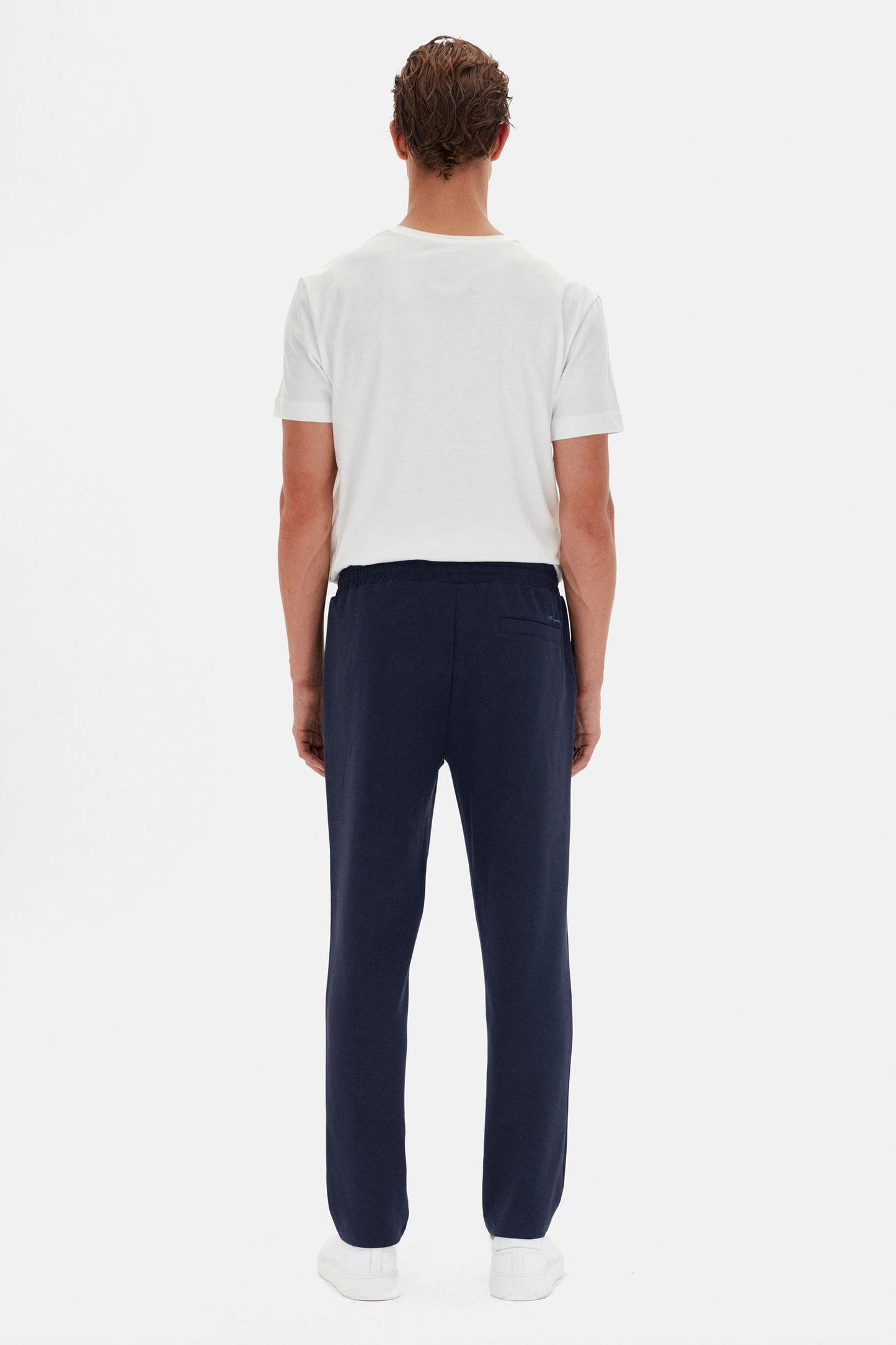 Ds Damat Regular Fit Lacivert Düz Eşofman Alt