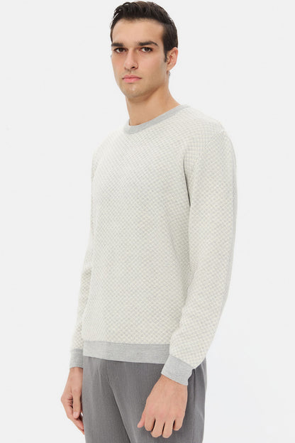 Ds Damat Regular Fit Gri Kazak