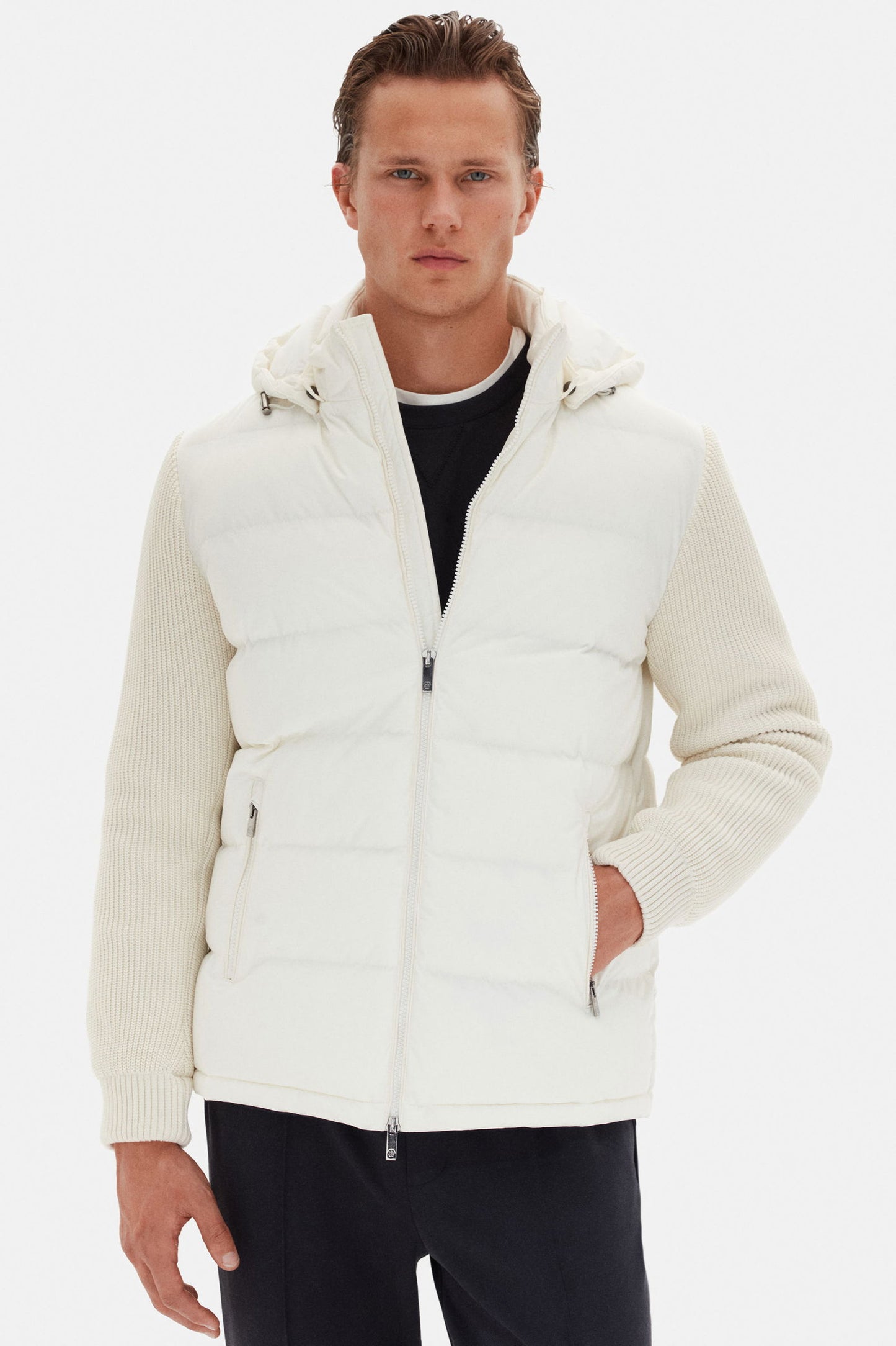 Ds Damat Regular Fit Ekru Düz Mont