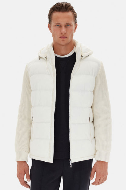 Ds Damat Regular Fit Ekru Düz Mont