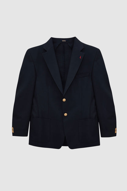 Ds Damat Comfort Fit Lacivert Düz Kumaş Ceket