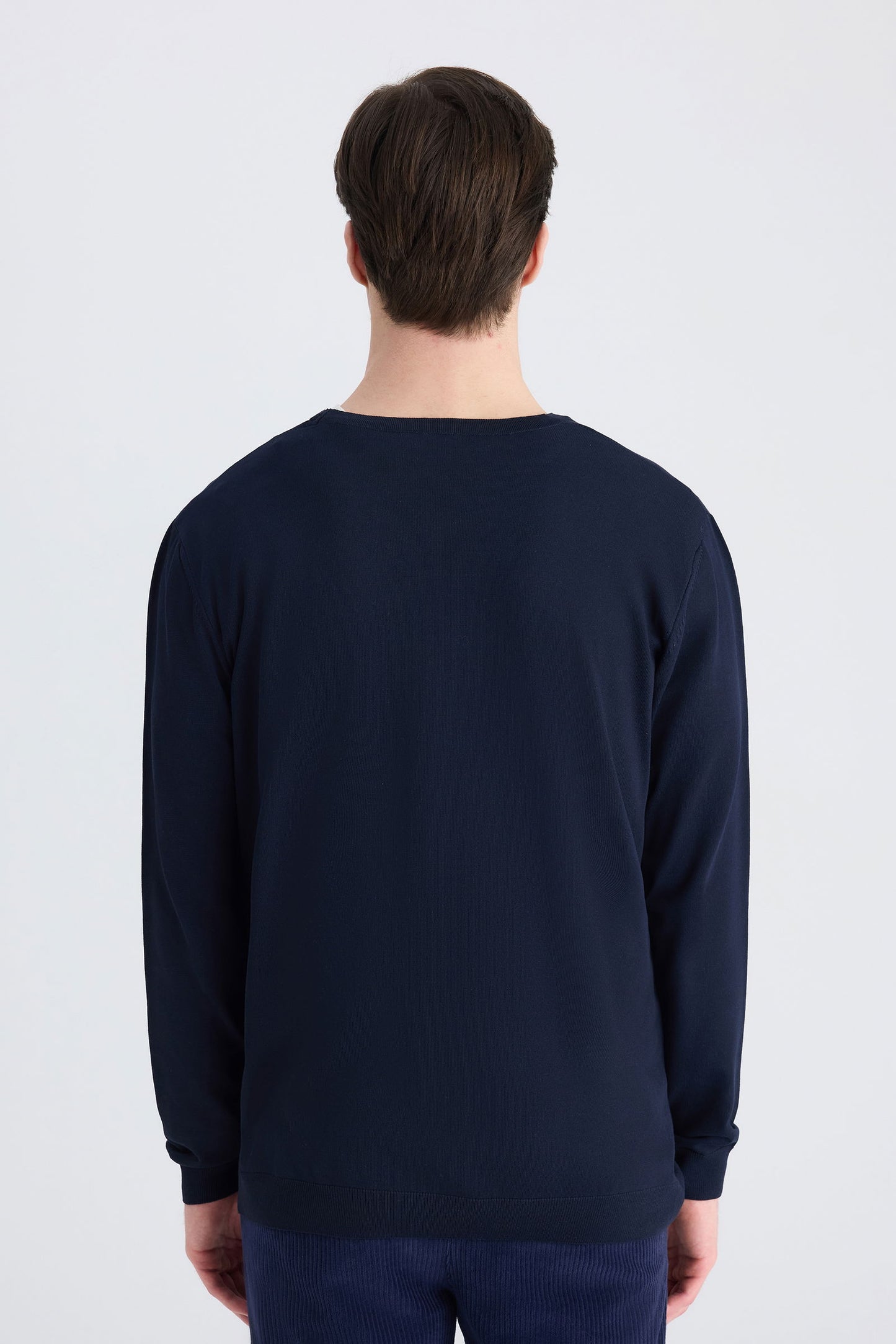 Twn Slim Fit Lacivert Kazak