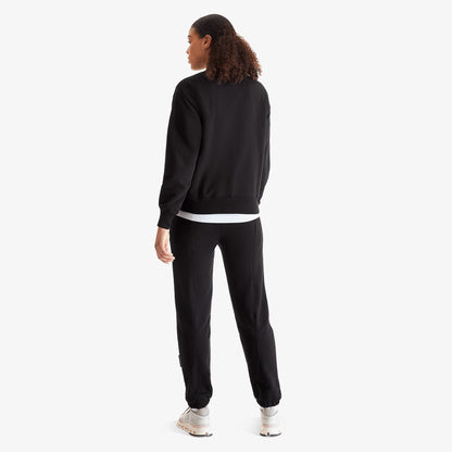 On Club Crew Kadın Siyah Sweatshirt