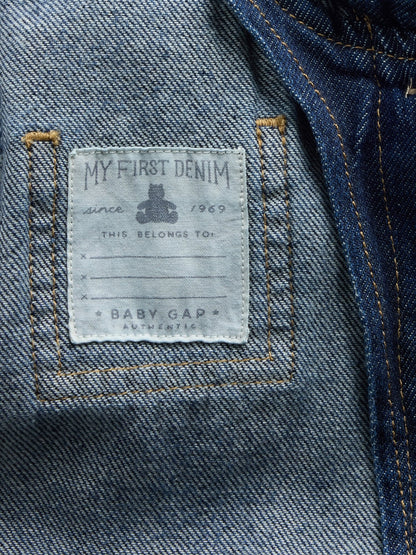 Koyu Mavi Ultrasoft Denim Kapüşonlu Ceket