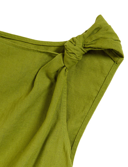 Twist Linen Top