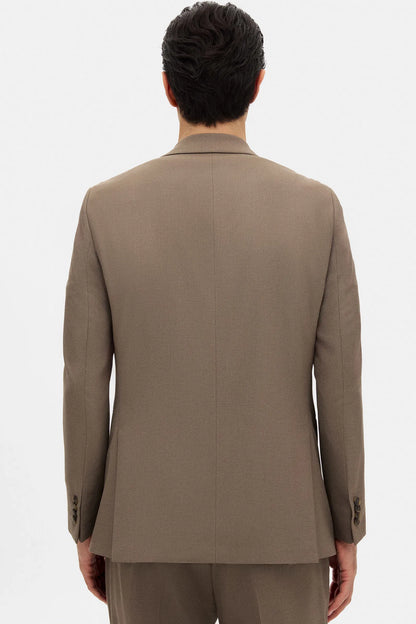 Tween Slim Fit Vizon Armürlü Takim Elbise