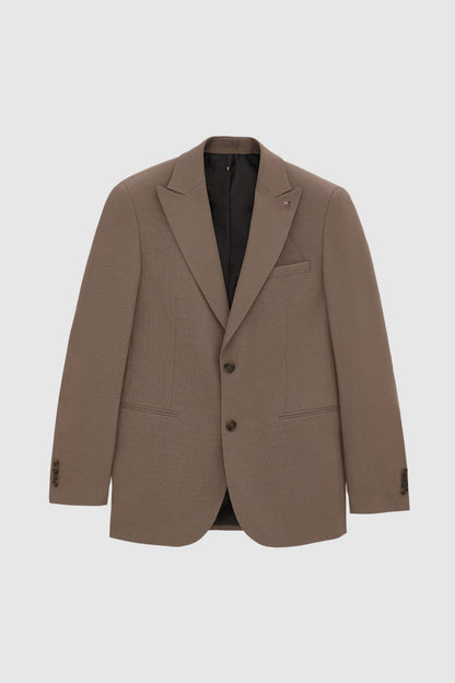 Tween Slim Fit Vizon Armürlü Takim Elbise