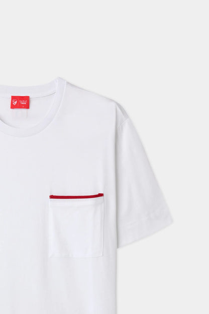 Tween Slim Fit Beyaz T-shirt