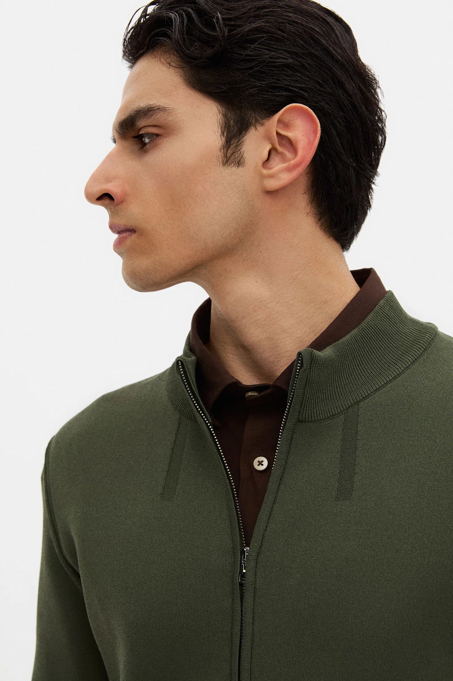 Tween Slim Fit Haki Kazak