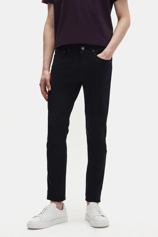 Tween Super Slim Fit Lacivert Diyagonel Chino Pantolon
