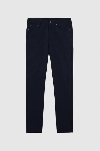 Tween Super Slim Fit Lacivert Diyagonel Chino Pantolon