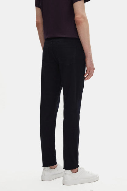 Tween Super Slim Fit Lacivert Diyagonel Chino Pantolon