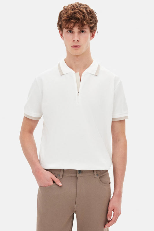 Tween Slim Fit Ekru T-shirt