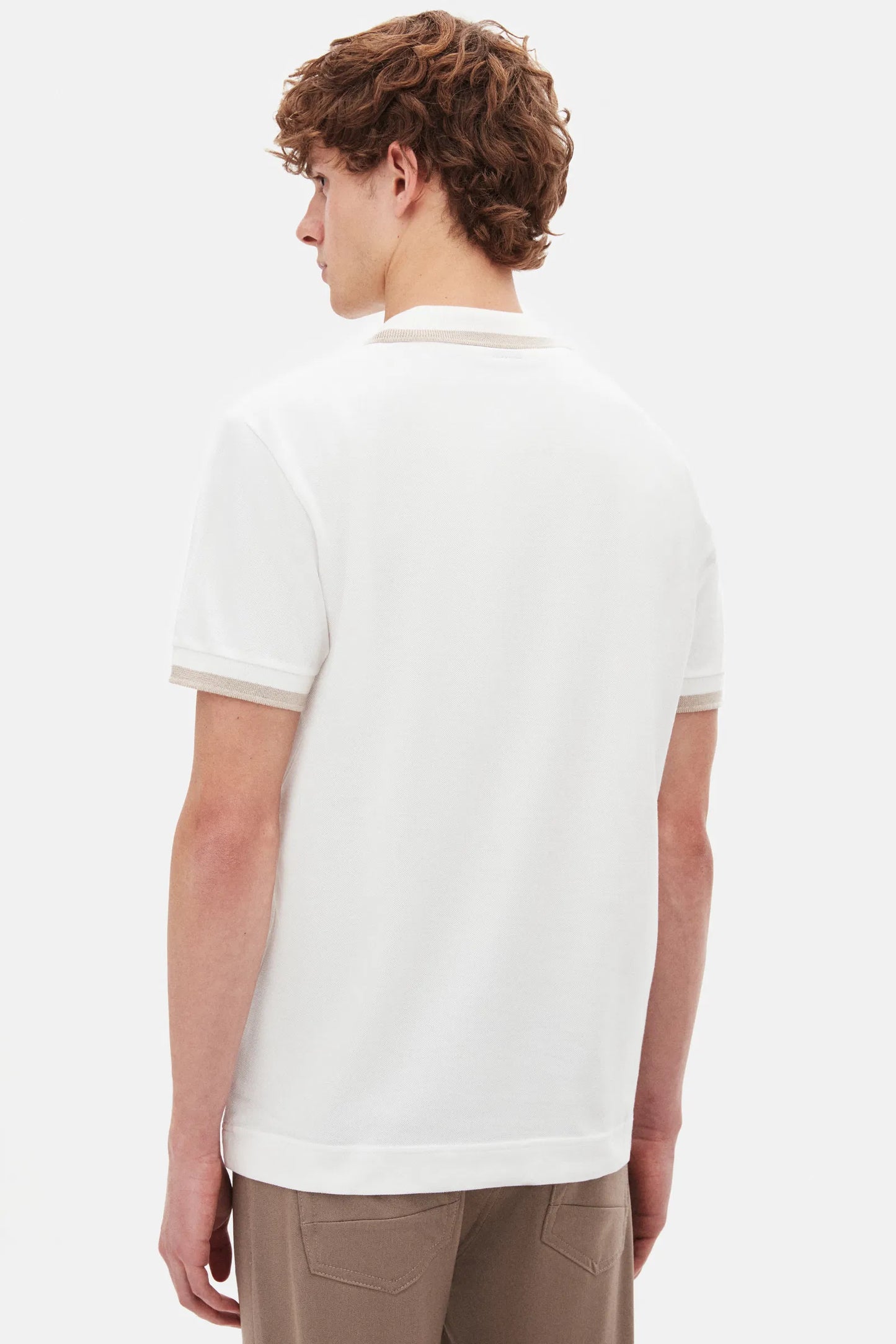 Tween Slim Fit Ekru T-shirt