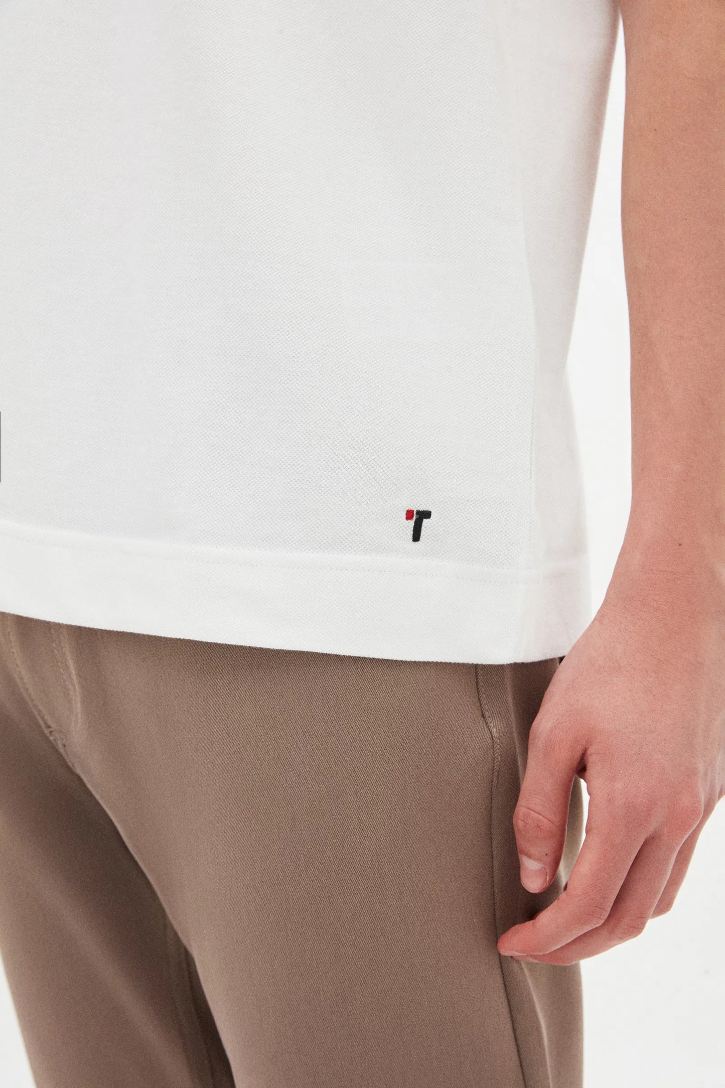 Tween Slim Fit Ekru T-shirt