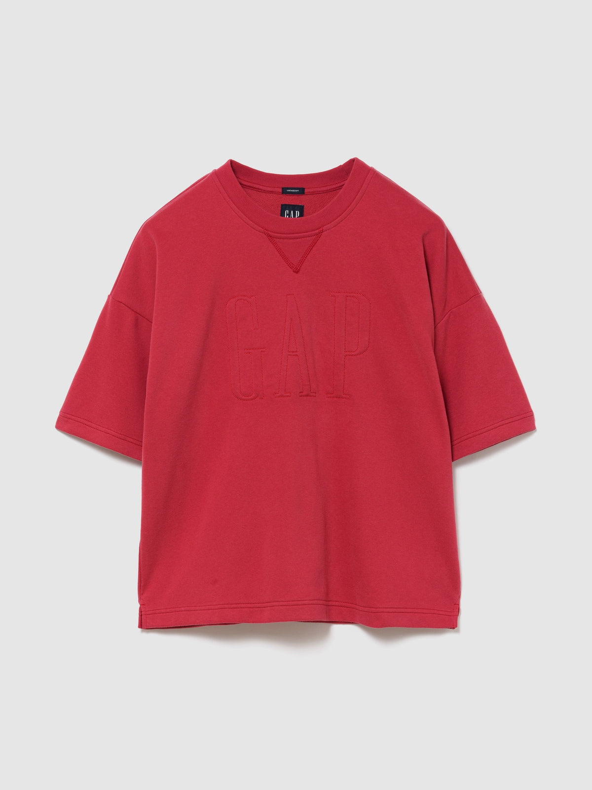 Gri Vintagesoft Terry Oversize Logo Sweatshirt
