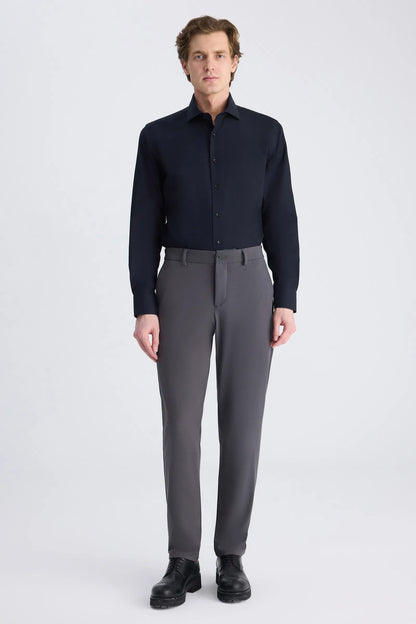 Twn Relaxed Fit Lacivert Düz Jogger Pantolon