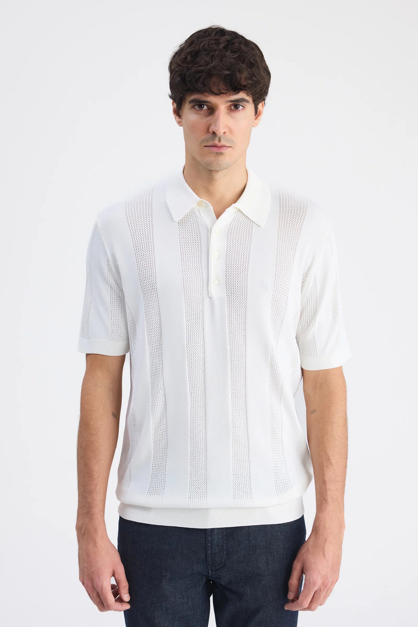 Twn Slim Fit Ekru Kazak