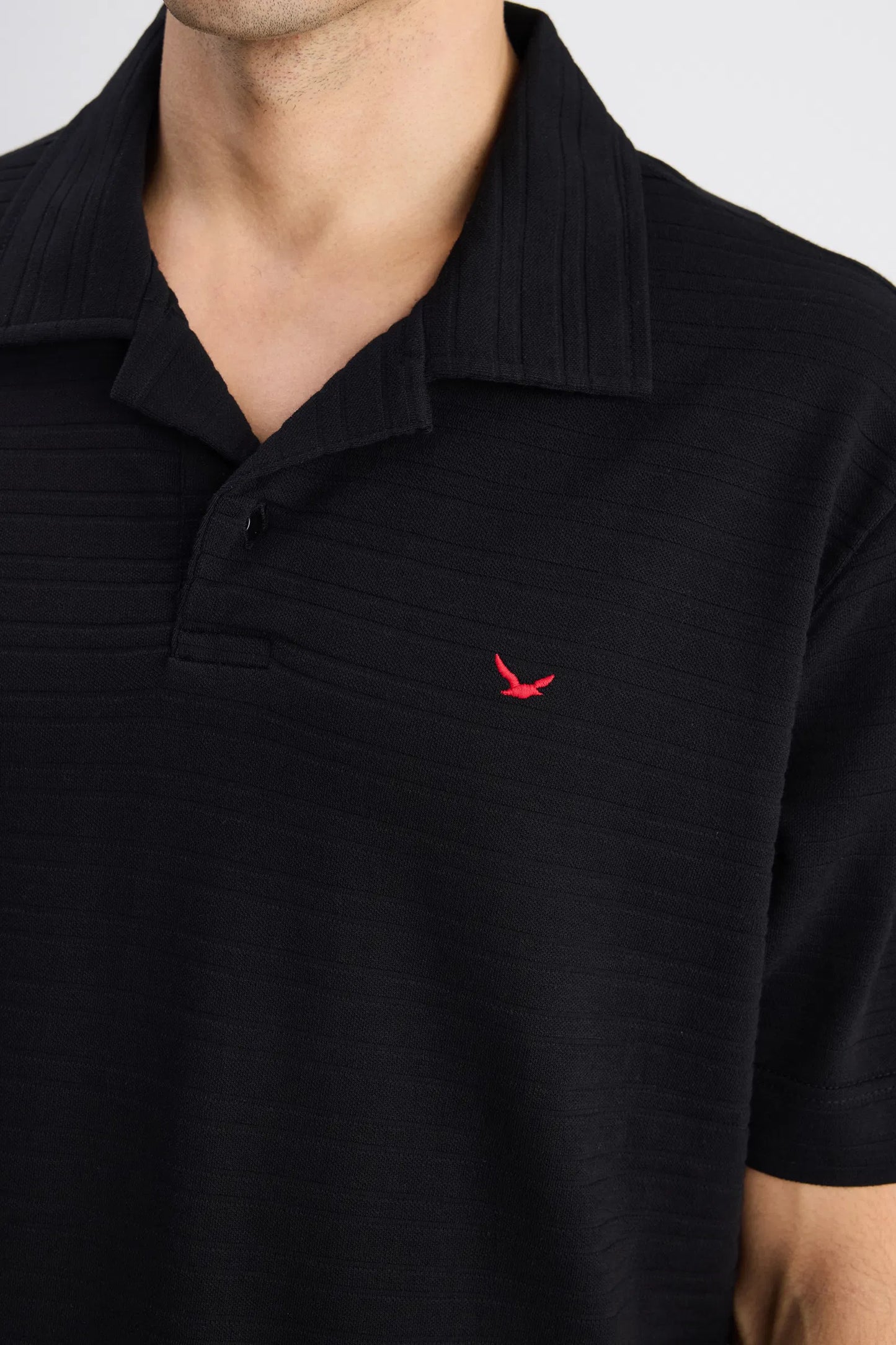 Ds Damat Regular Fit Siyah Düz T-shirt