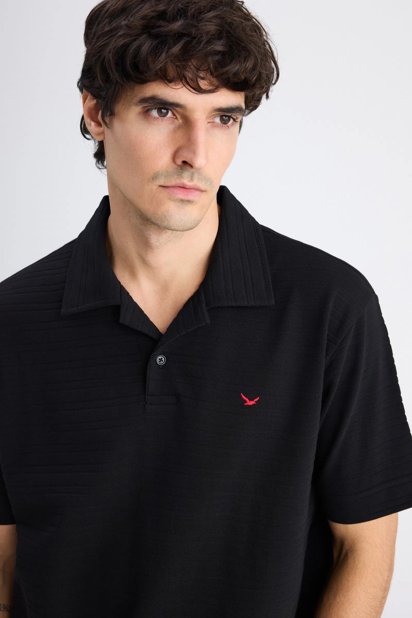 Ds Damat Regular Fit Siyah Düz T-shirt