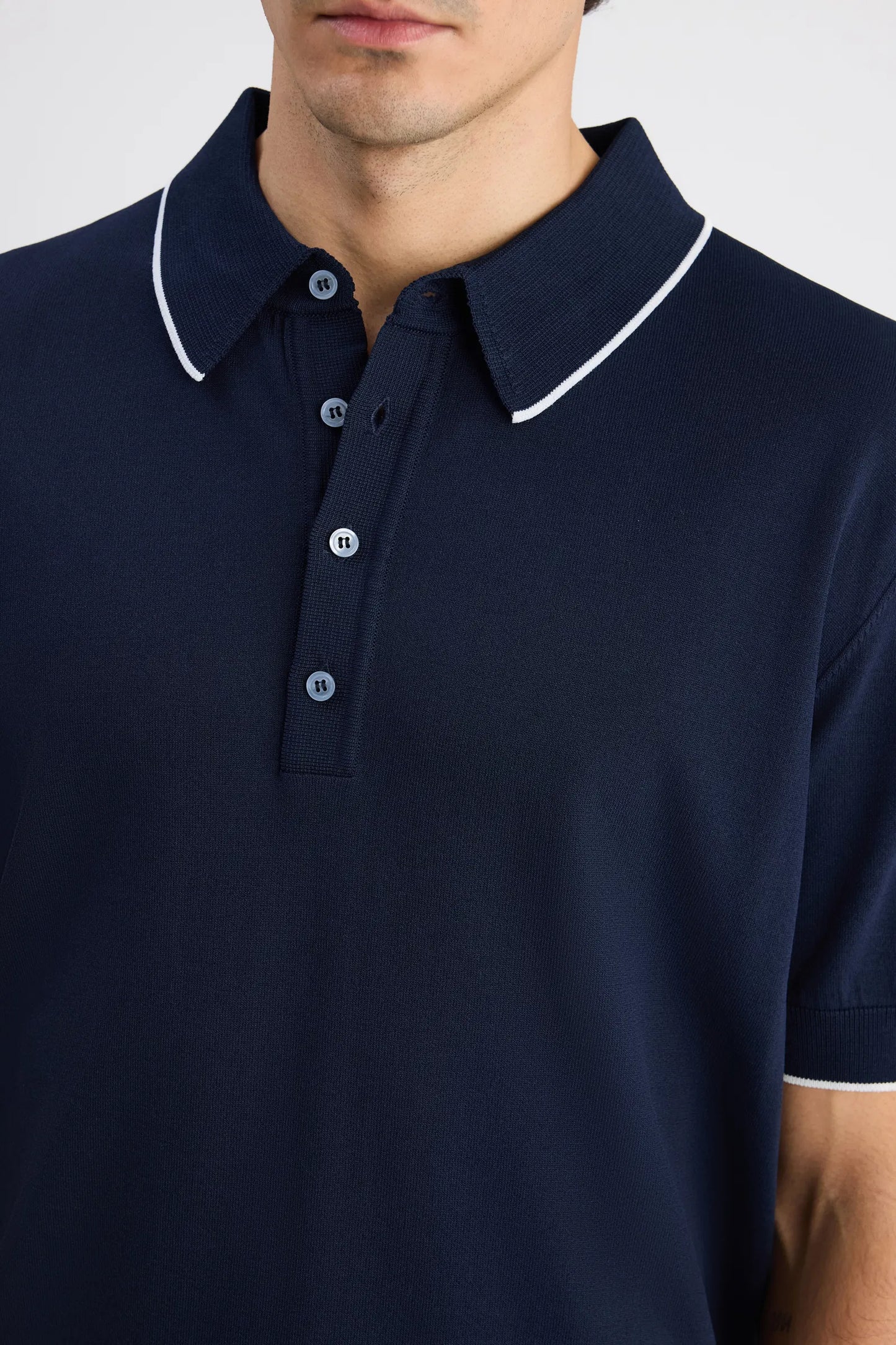 Ds Damat Regular Fit Lacivert Düz Örgü Kazak