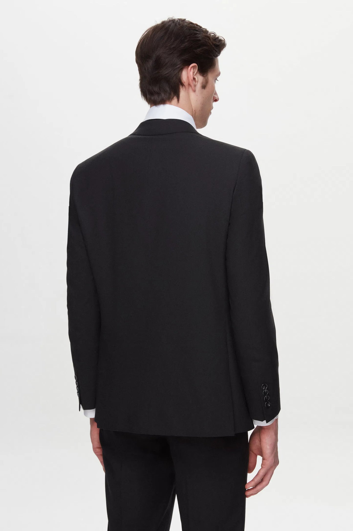 Ds Damat Regular Fit Siyah Düz Travel Takim Elbise