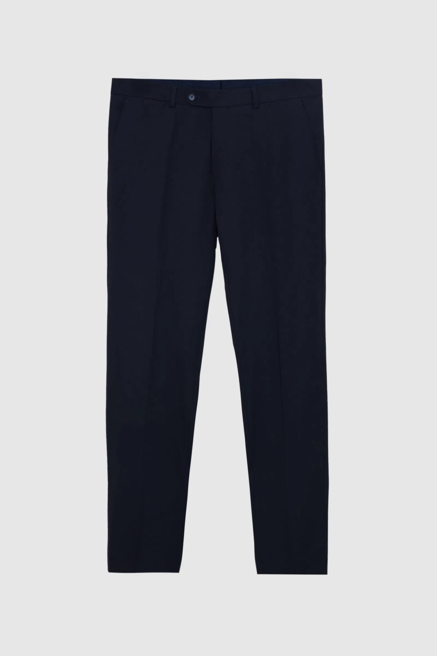 Ds Damat Slim Fit Koyu Lacivert Düz Travel Takim Elbise