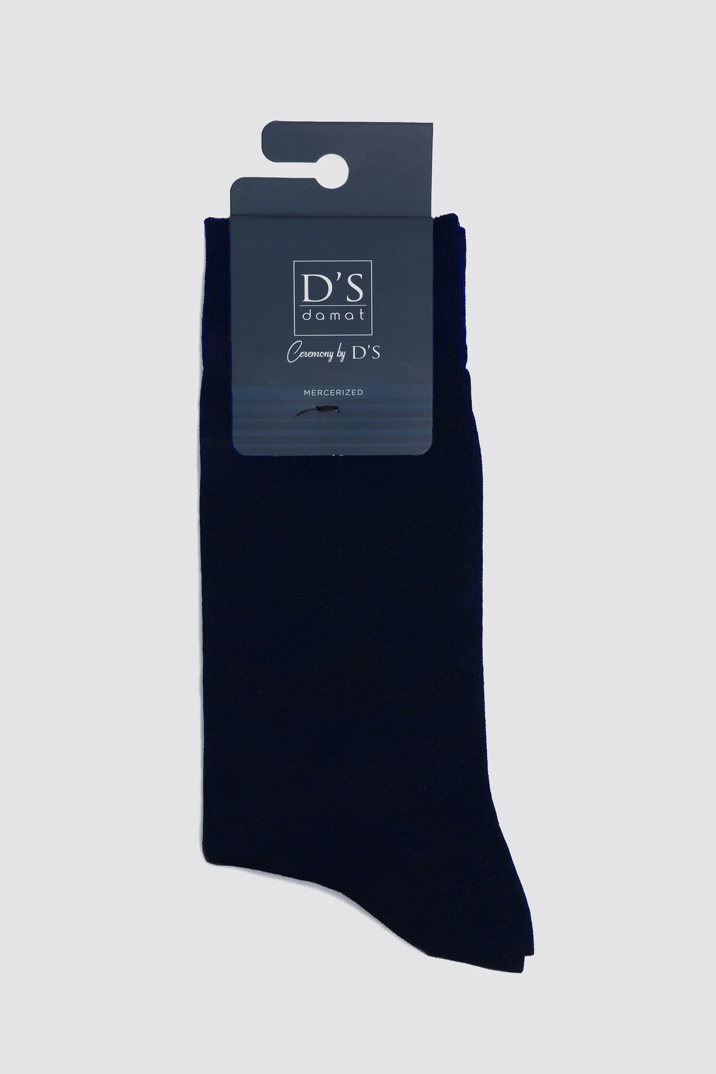 Ds Damat Lacivert Düz Çorap