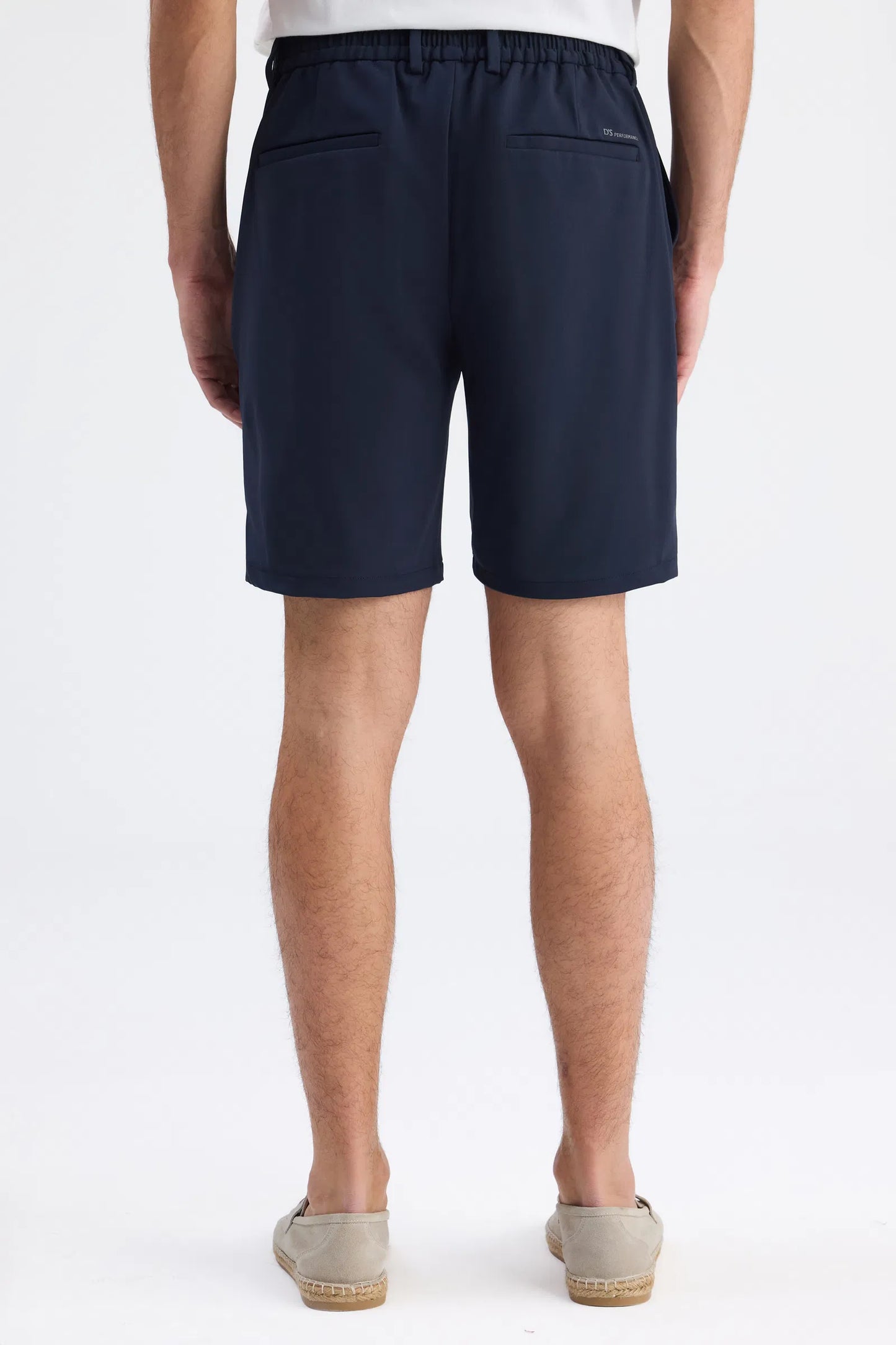 Ds Damat Relaxed Fit (pilesiz) Lacivert Düz Şort