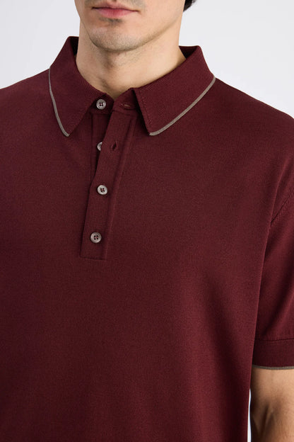 Ds Damat Regular Fit Pas Düz Örgü Kazak