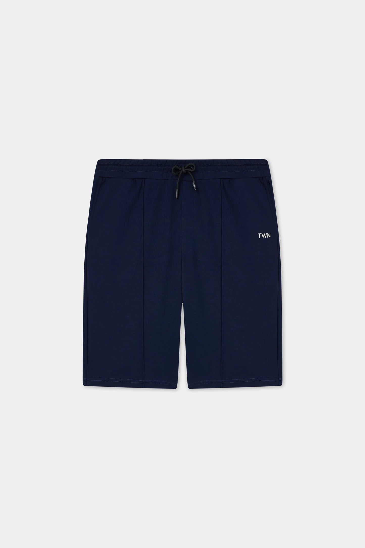 Twn Slim Fit Lacivert Düz Örme Şort