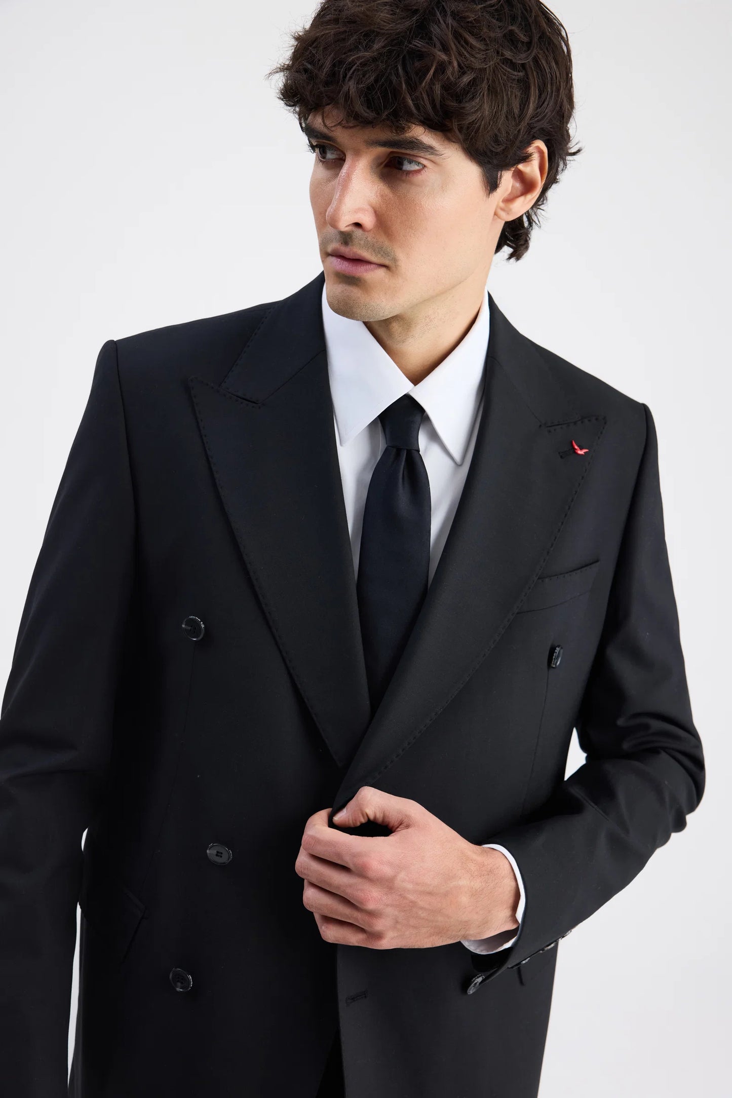 Ds Damat Regular Fit Siyah Düz Takim Elbise