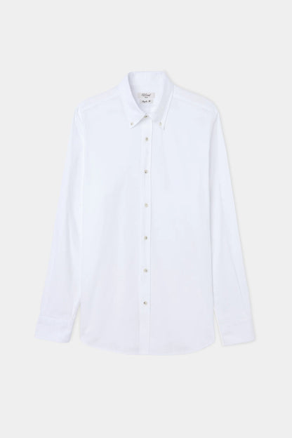 Ds Damat Comfort Beyaz Oxford Gömlek
