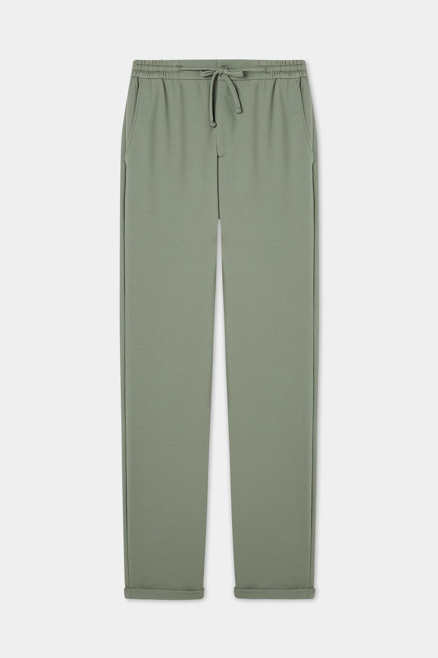 Twn Slim Fit Haki Armürlü Jogger Pantolon